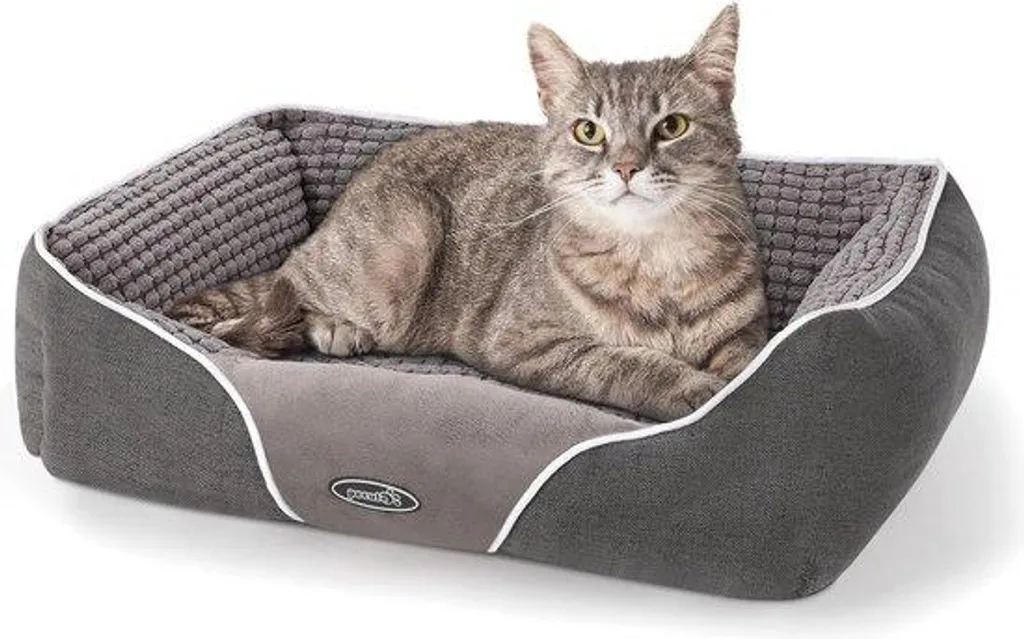 Lit pour chien et chat à deux places - Fini le manque de place au sol