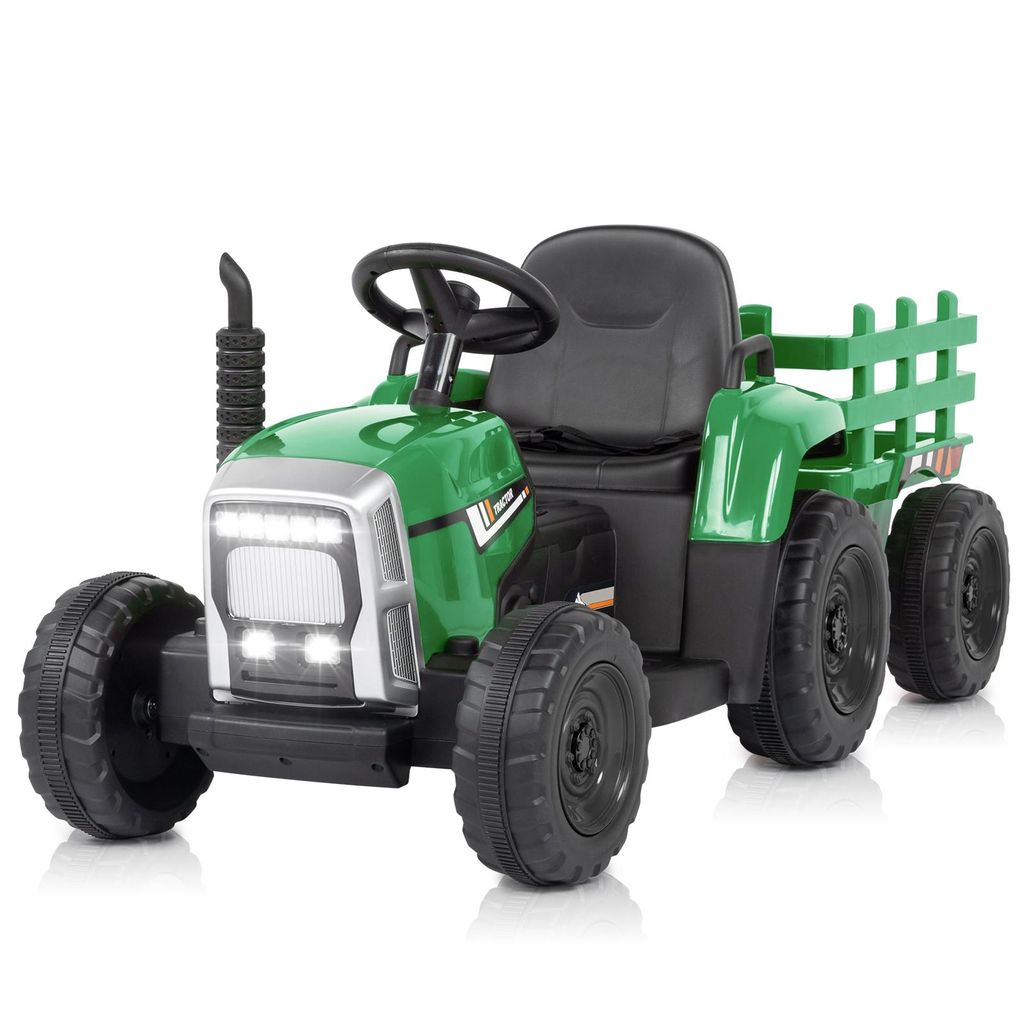 FCH 12V 7Ah Elektrotraktor mit abnehmbarem Anhänger und Produktbild 