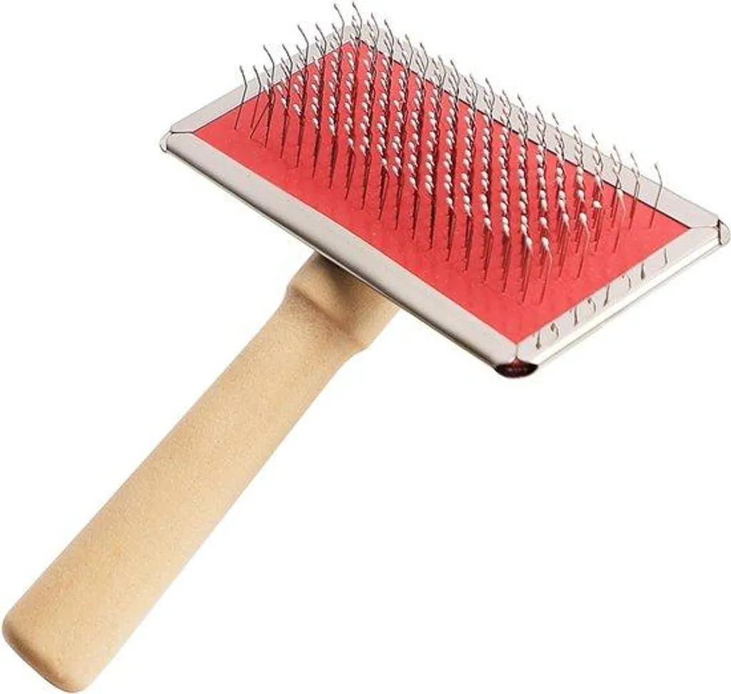 Brosse de toilettage Kam bois pour finir les nœuds et poils emmêlés