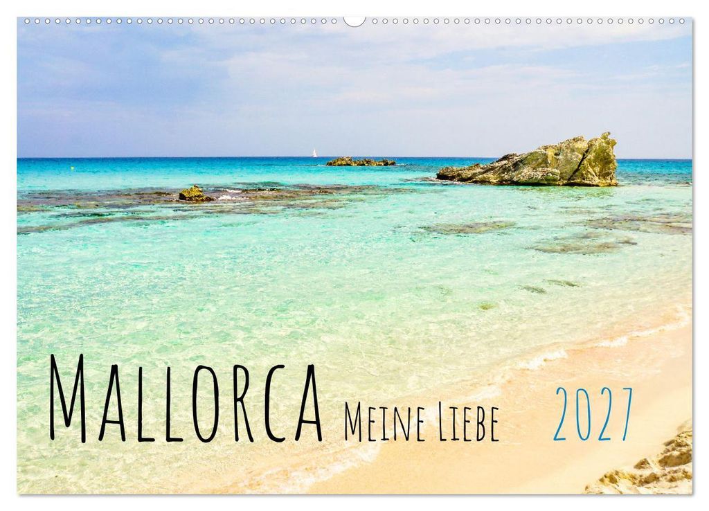 Mallorca Meine Liebe (Wandkalender 2027 DIN A2 quer), CALVENDO Monatskalender