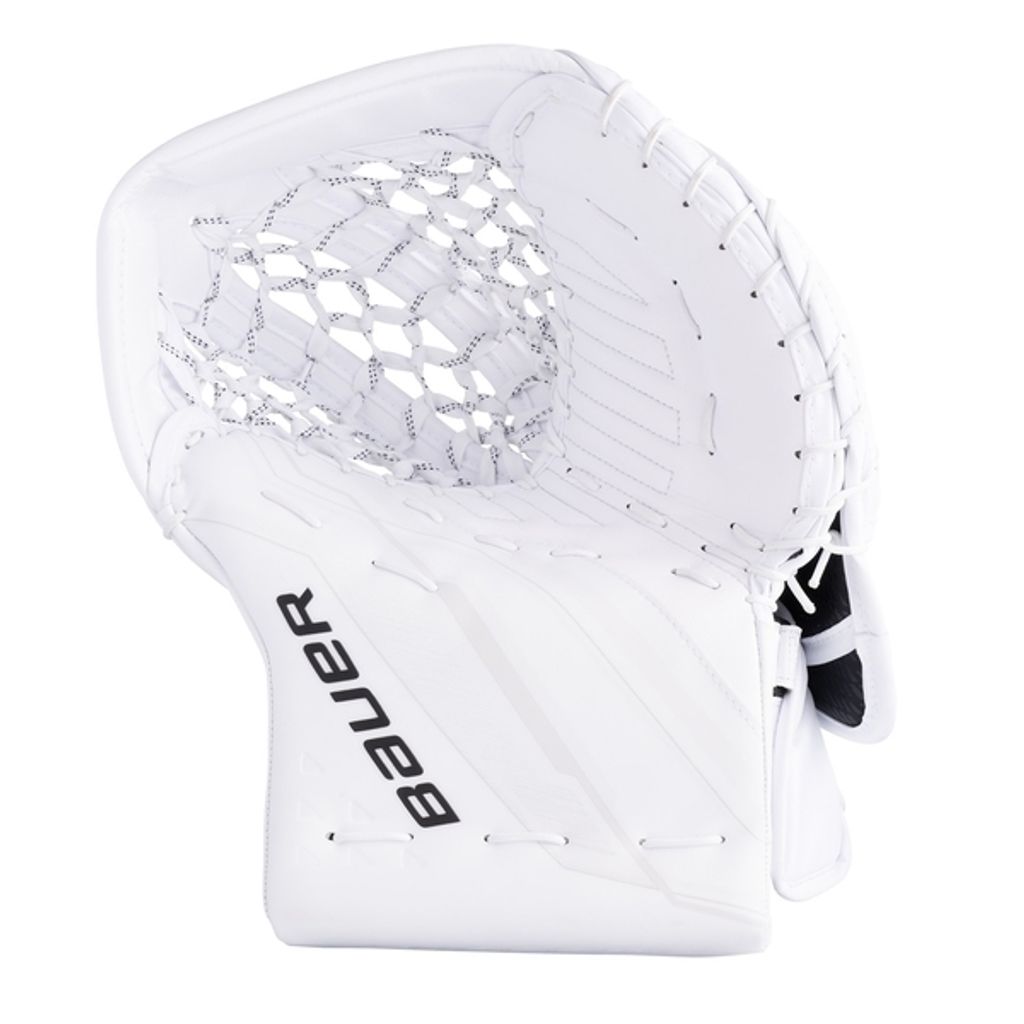 Bauer Supreme Shadow Fanghand Senior, Farbe:weiss, Spielseite:REG / Linksfänger