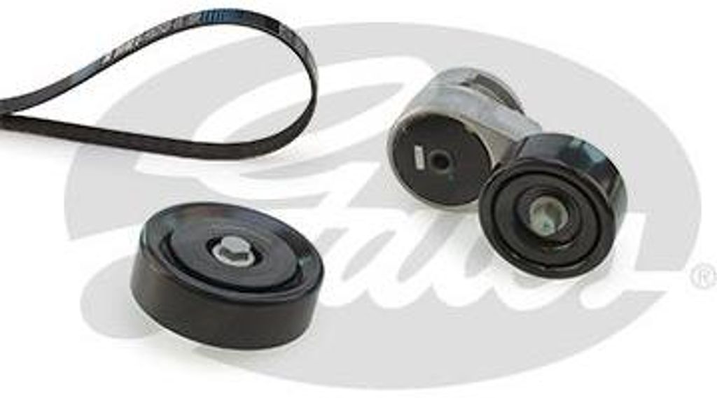 GATES K096PK2138 Keilrippenriemensatz OE kompatibel mit Rio, Cerato, Carens, Accent