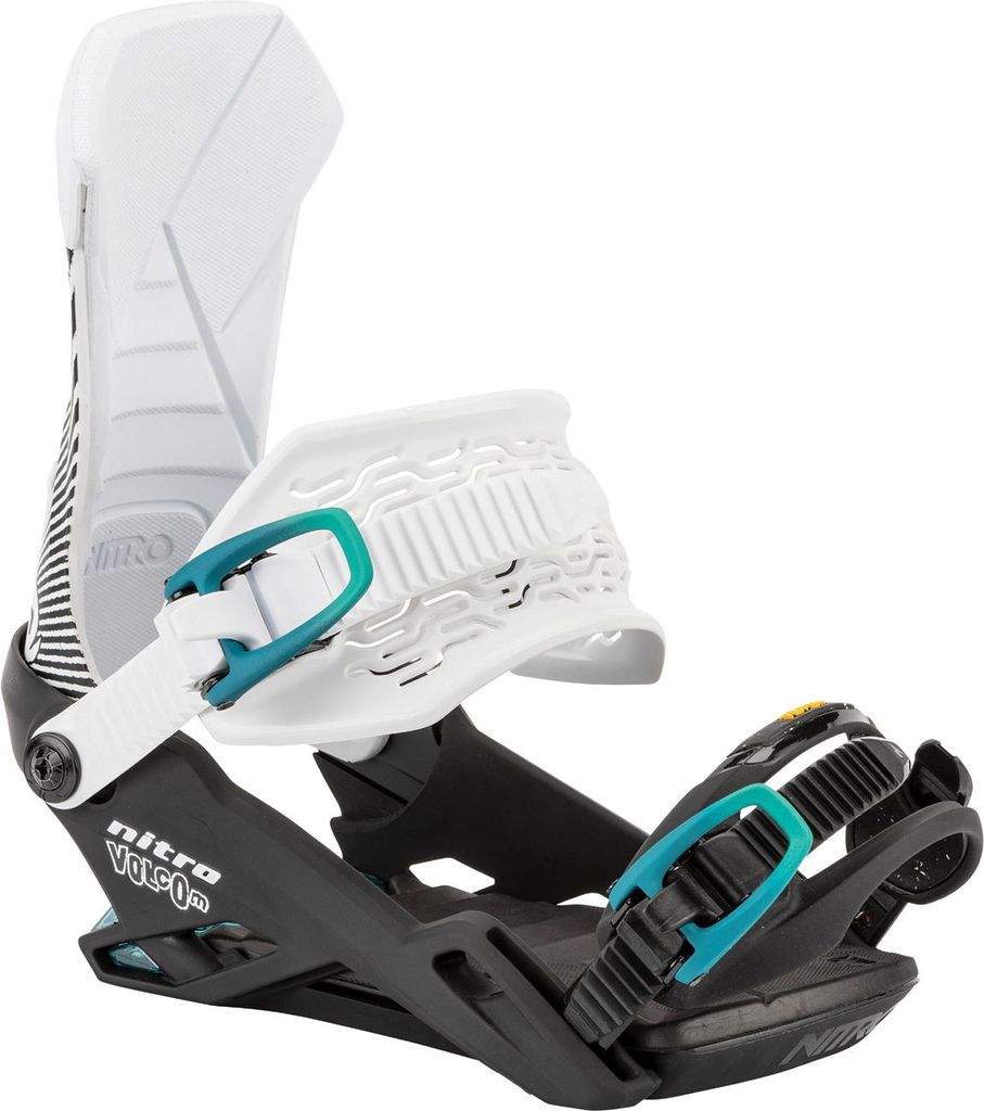 Nitro Herren Snowboardbindung TEAM, Größe:M, Farben:nitro x volcom