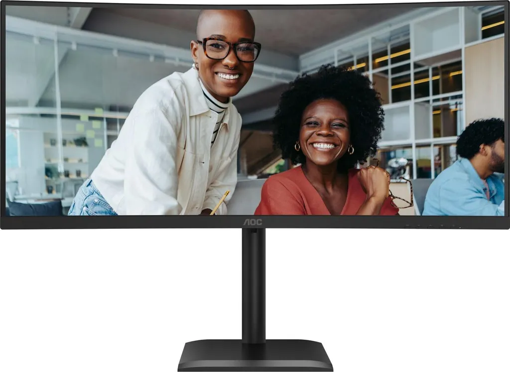 Écran de Bureau AOC 34" Panoramique pour Multitâche et Télétravail USB-C - 8