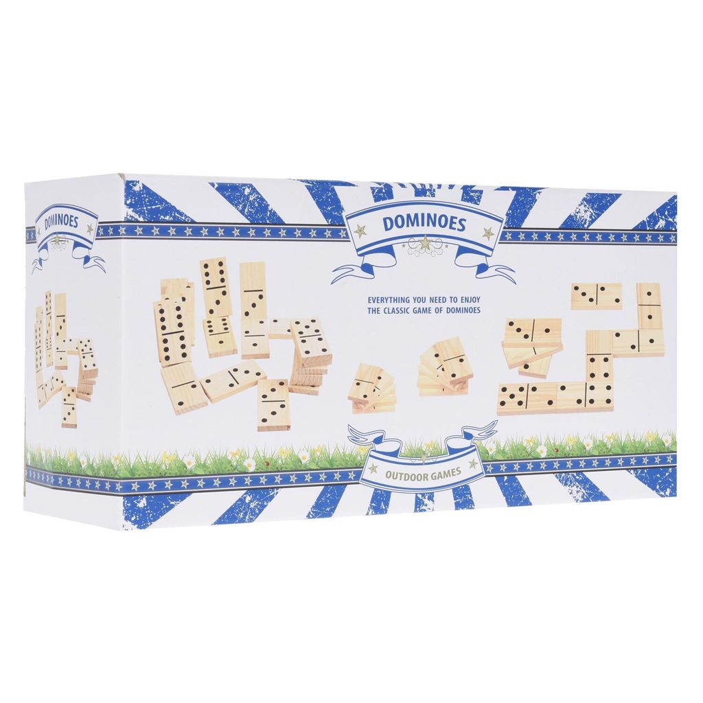 Domino Wood - Spiele für Kinder - Holzspielzeug - Spiele - Garten - Holzspielzeug 3 Jahre
