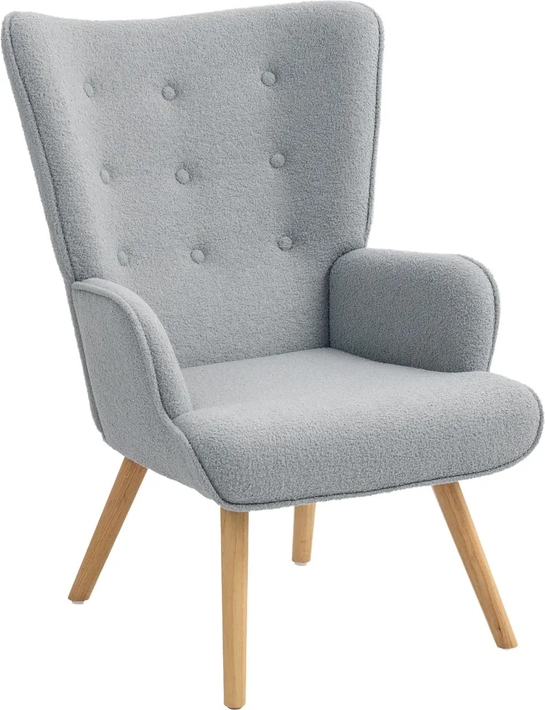 Dites adieu au mal de dos avec ce fauteuil bouclette ergonomique gris