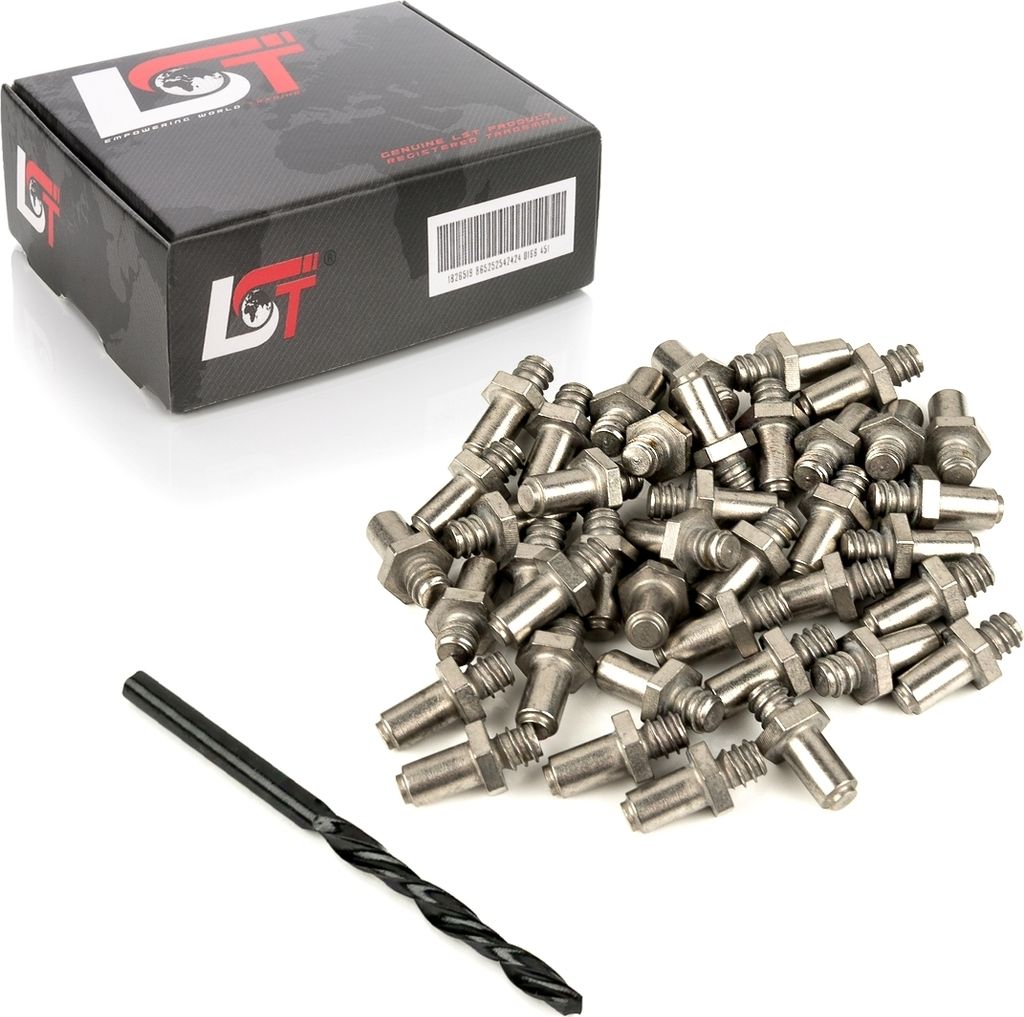 40x Spikes Mähroboter Rasenmäher Edelstahl für BOSCH STIGA WOLF STIHL GARDENA