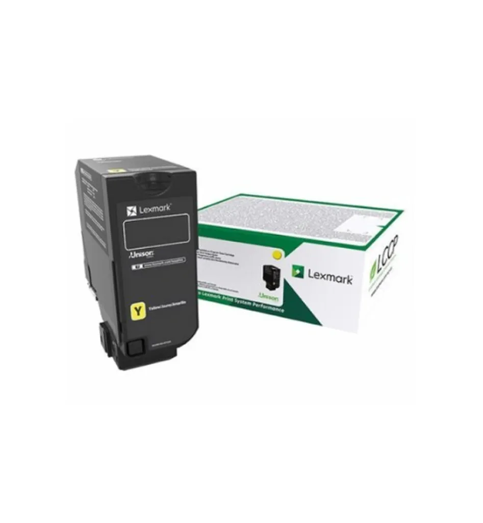 Toner Jaune 74C2HYE Lexmark Corporate Return Program 0074C2HYE Jaune - 2