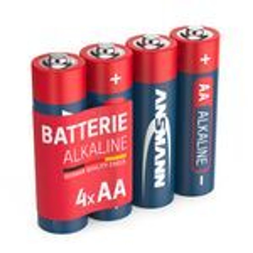 ANSMANN Alkaline Batterie "RED" Mignon AA 4er Blister