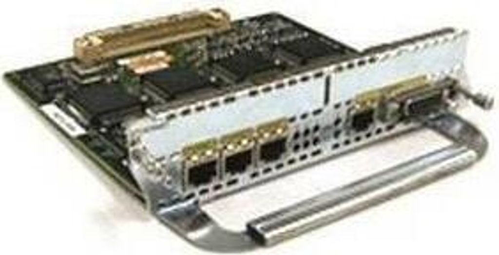 Cisco 4 Port NM-4E, verkabelt, CardBus, 1024 Mbit/Sek, 100/10, Silber, 0 - 40 °C