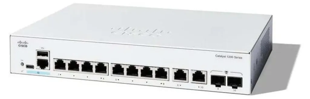 Commutateur Cisco Catalyst 1200 8 ports GE pour réseau pro