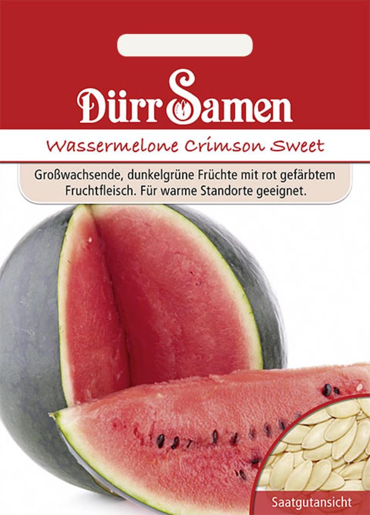 Dürr-Samen - Wassermelonen Crimson Sweet - Saatgut - 1886 Produktbild 