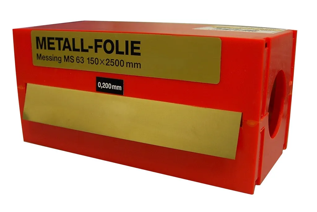 Feuille de précision en laiton 0,02 mm pour calage mécanique 2,5m x 150mm