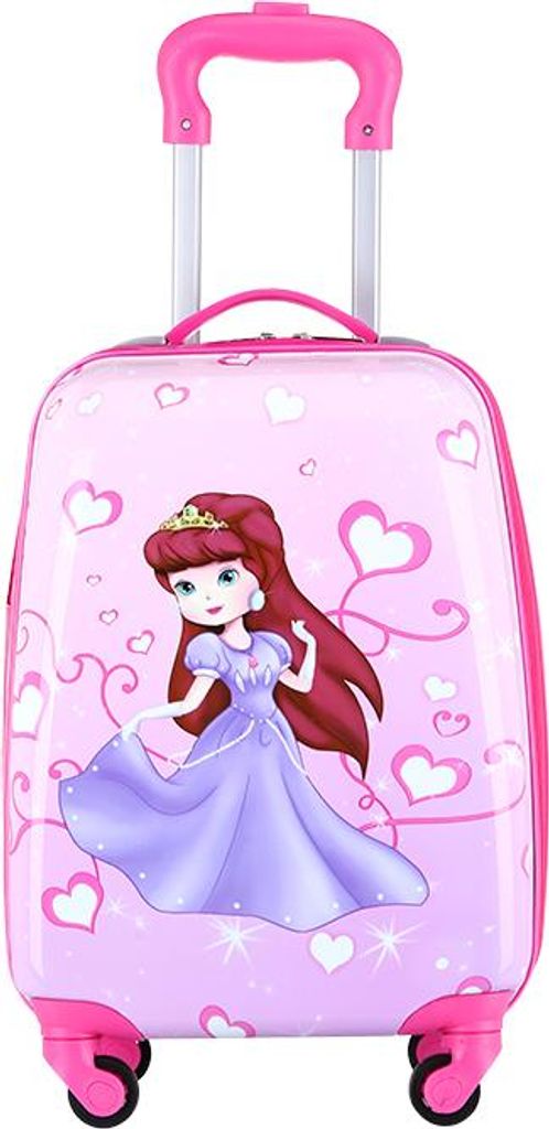 TheTrueC Kinder Trolley, Hartschale, Einhorn pink