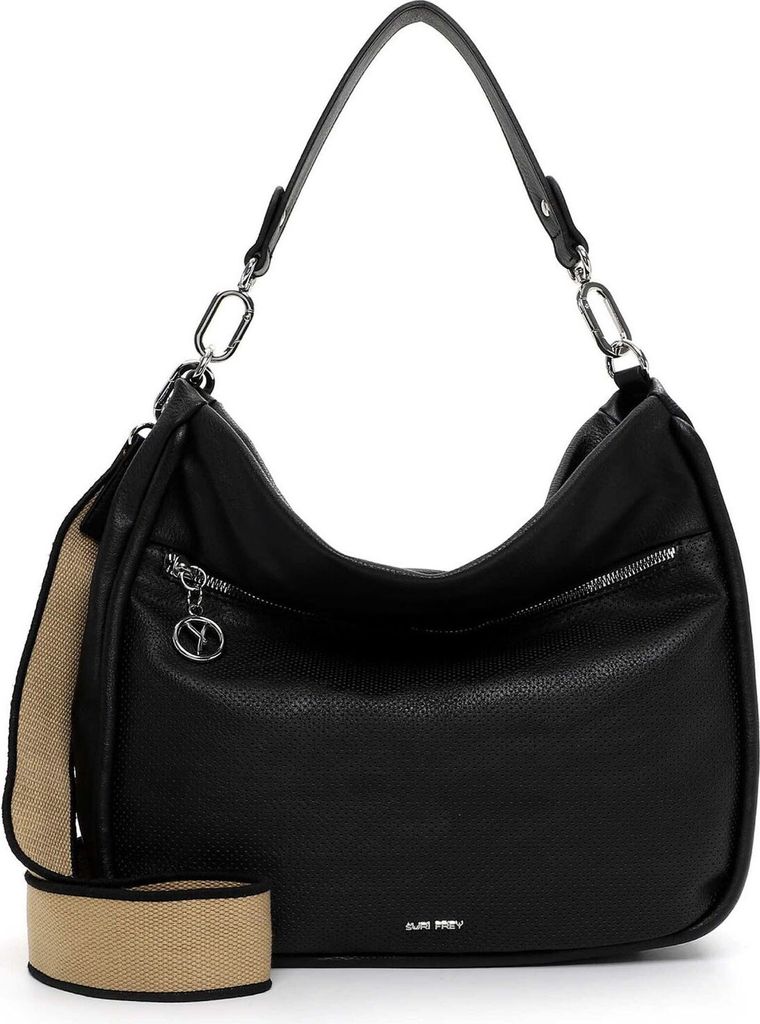 SURI FREY Schultertasche Patsy Shoulderbag Black schwarz