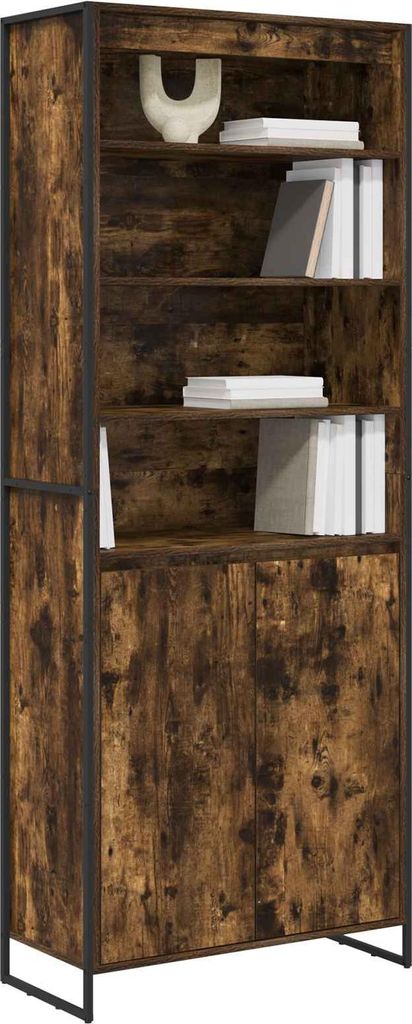 Langlebige Hohe Schränke 2 pcs - Montage erforderlich - Raucharbe 60 x 36 x 300cm Holzwerkstoff - Möbel284226 - Kommoden