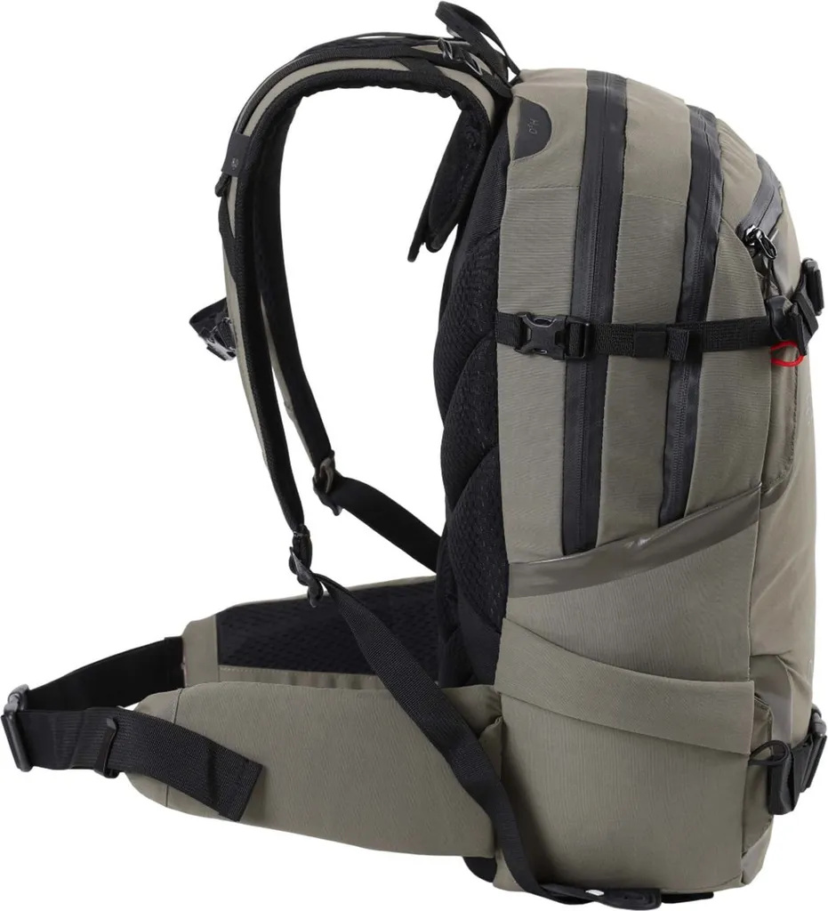Sac à dos Nitro Slash 25 Pro robuste avec finition Waxed Lizard grise - 3