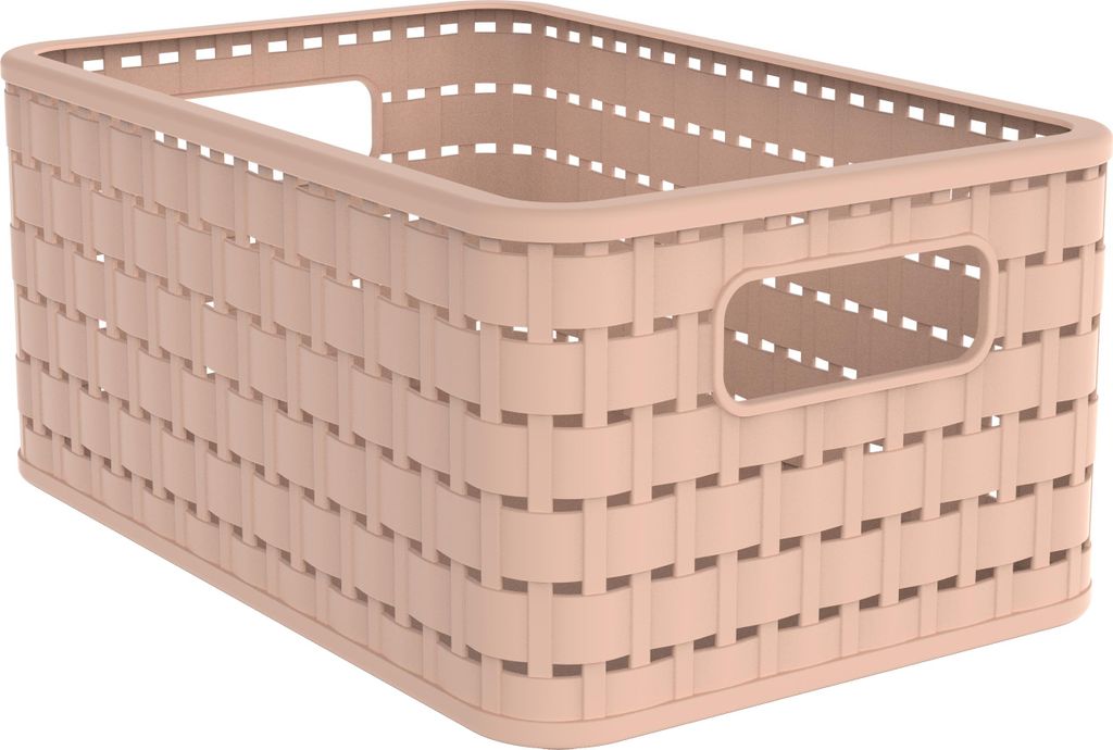 Rotho Korb Country A5, 6 L meadow rose Produktbild 