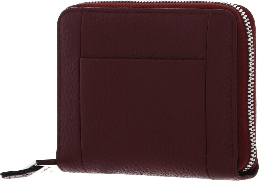 PICARD Pelle Portafoglio Pure 1 Wallet Chianti Bordeaux - Vera Pelle
