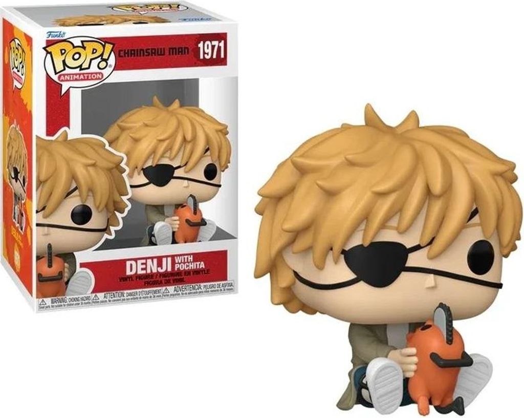 Funko Pop! Chainsaw Man - Denji & Pochita #1971 Obrázek produktu 