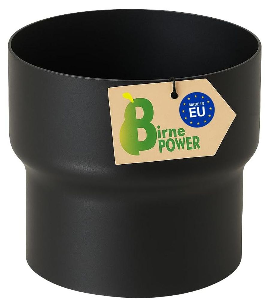 BirnePower Rohrerweiterung 120 auf 160mm, Ofenrohr Adapter, Produktbild 