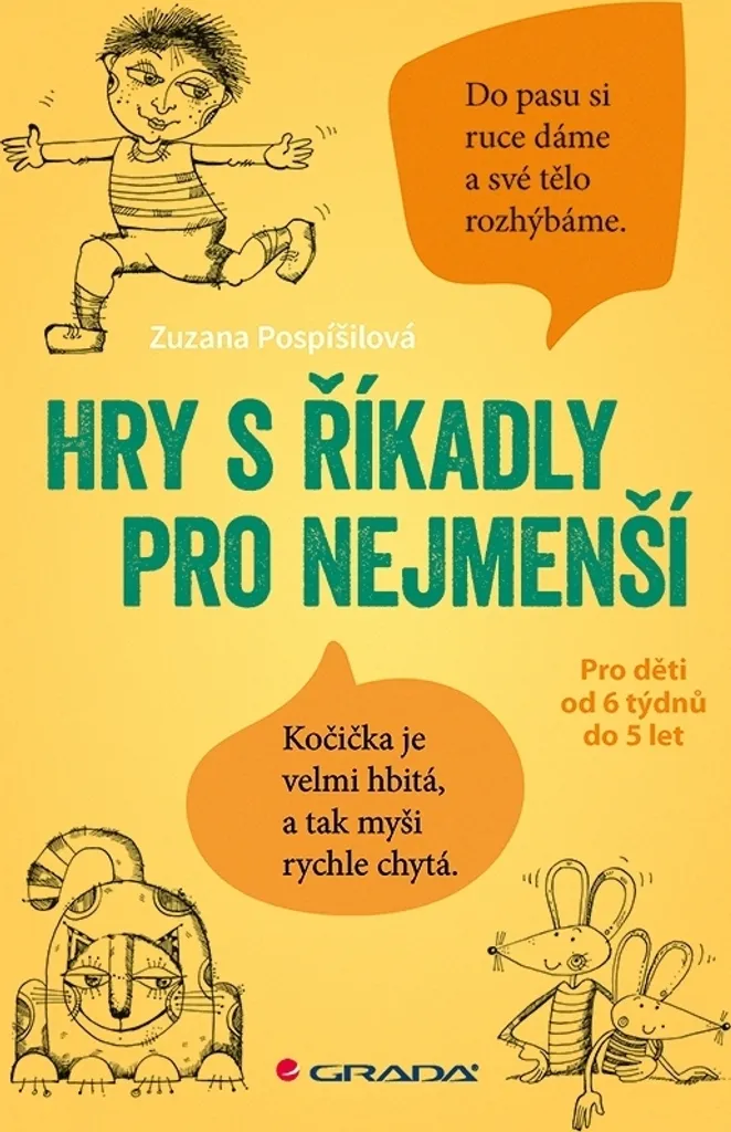 Recueil de jeux rimés Hry s říkadly pro nejmenší éveil sensoriel
