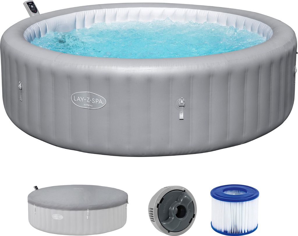 LAY-Z-SPA® Energiespar Whirlpool Hawaii AirJet™ mit App Produktbild 