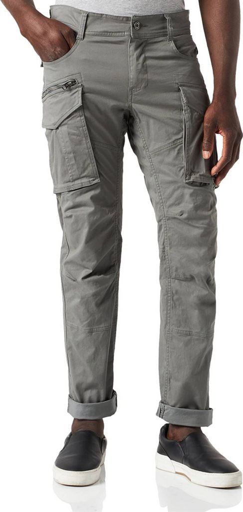 Replay Hose Cargo-Hose Joe mit Knopf, Reißverschluss und Cargotaschen aus Baumwollstretch-Twill