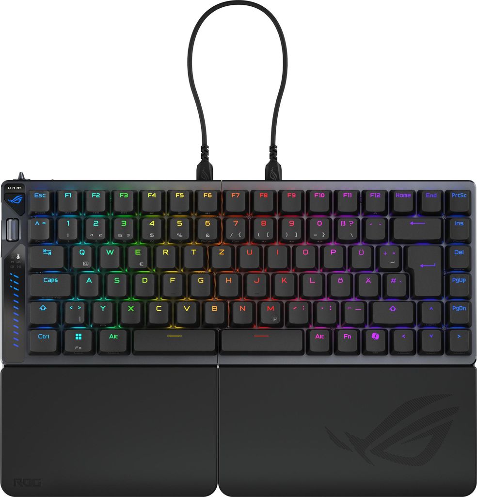 ASUS ROG Falcata, Przewodowy i Bezprzewodowy, USB + RF Zdjęcie produktu 