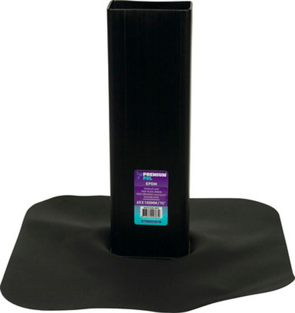PREMIUMFOL® EPDM Dachablauf/Regenabfluss 90° für Flachdach Produktbild 