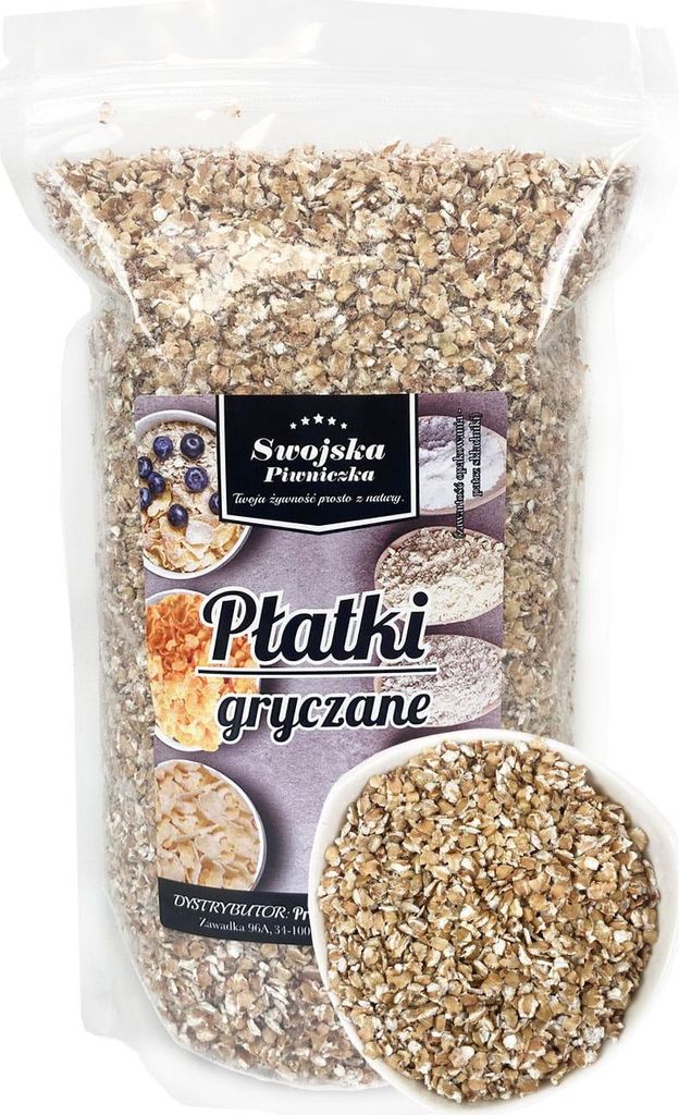 BUCHWEIZENFLOCKEN 1 kg Swojska Piwniczka