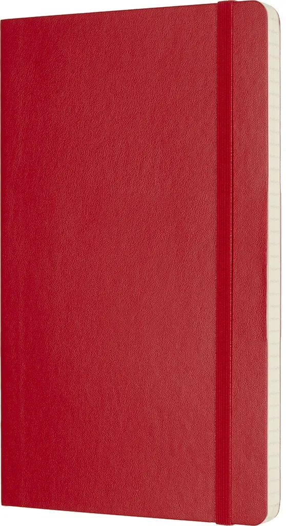 Moleskine Classic Notebook Large Squared Scarlet Red - Carta Avorio 70g - 10