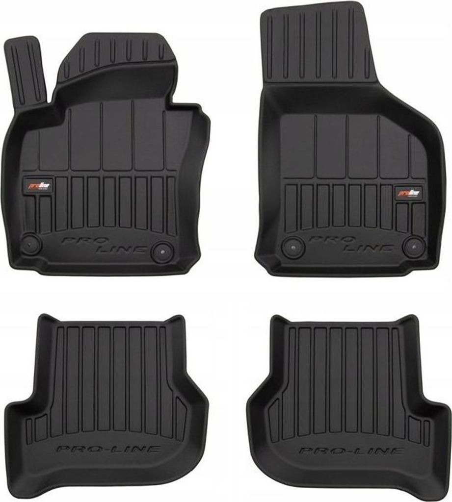 Gummimatten Seat Leon 2 2005-2012 3D Mulde