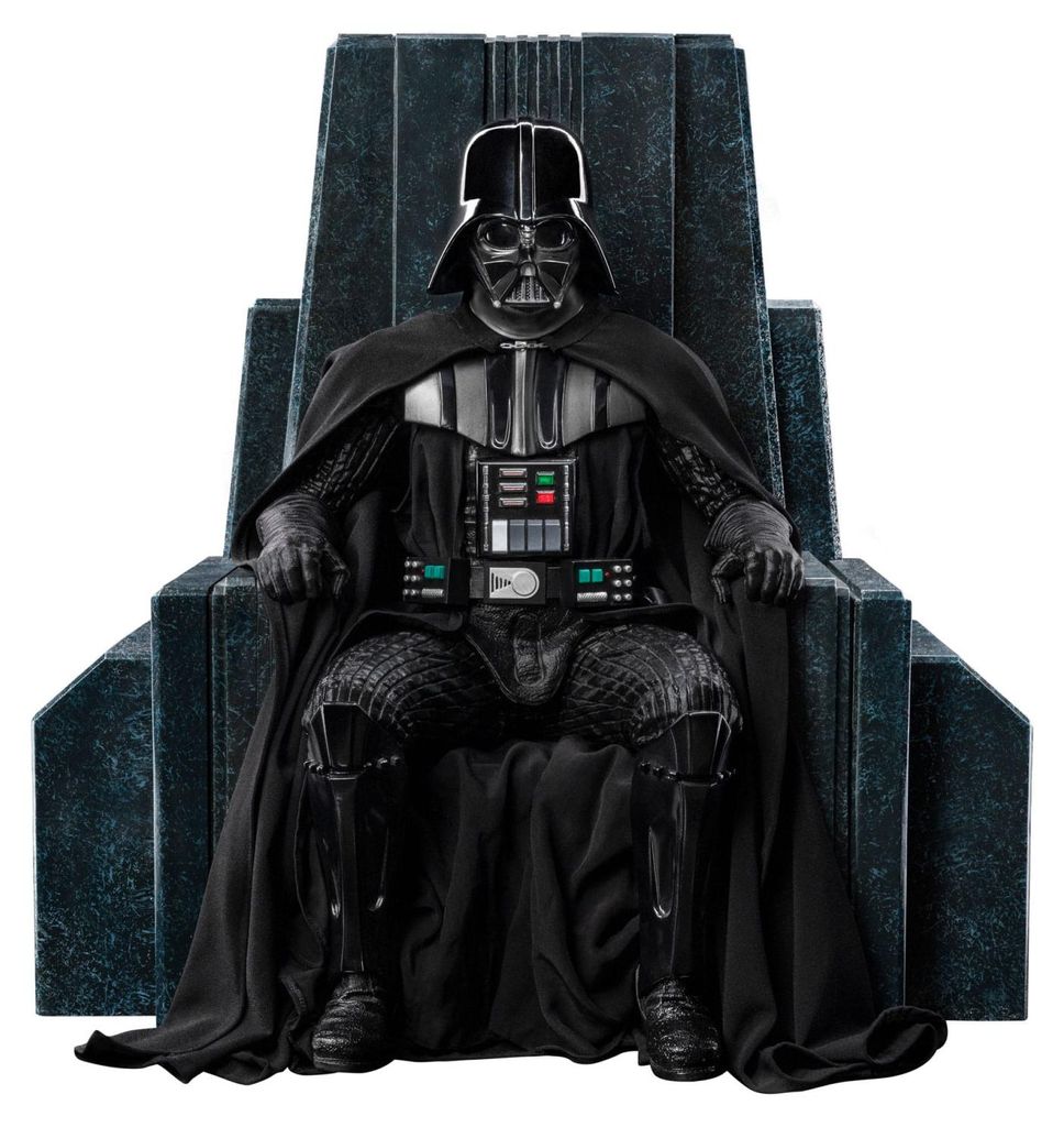 Star Wars Art Scale Statue 1/10 Darth Vader on Throne 18 cm