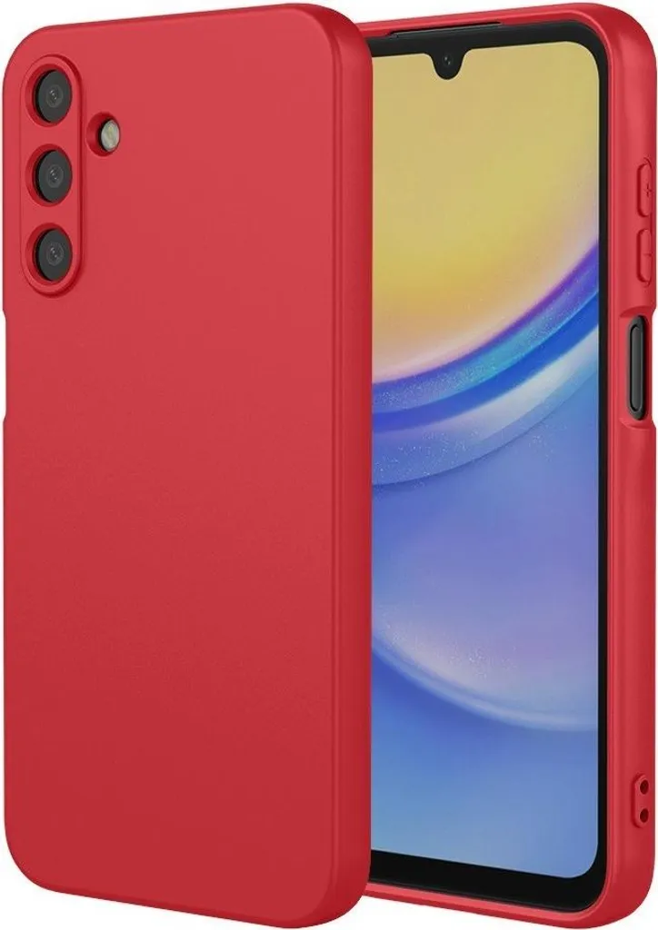 Custodia Samsung S25 Plus / S24 Plus Silicone Rosso Phonesta Soft Silk