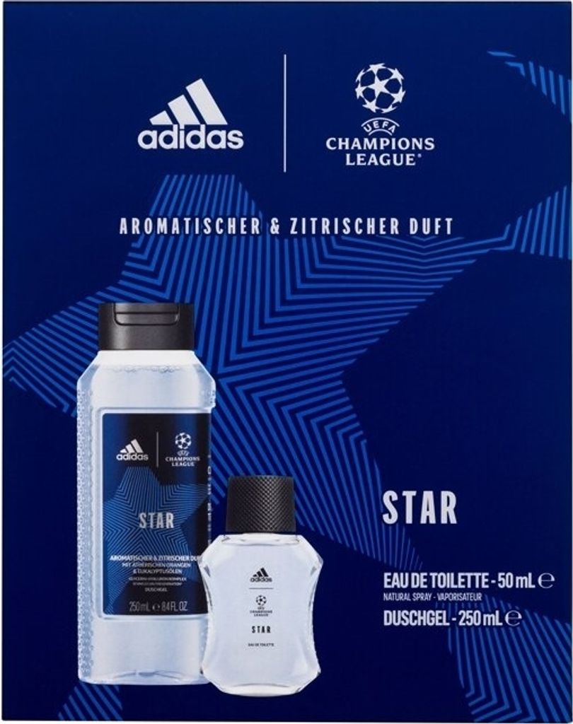 Adidas - UEFA Champions League Star - Voor heren, 50 ml Productafbeelding 