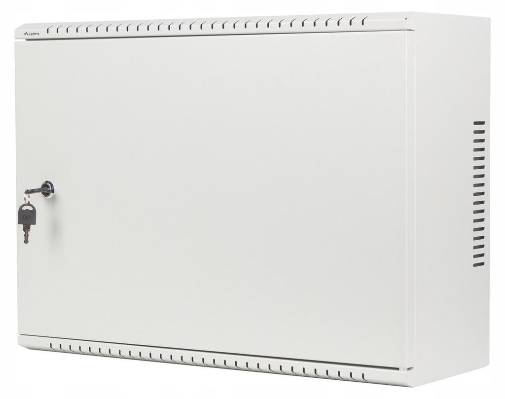Lanberg WAF1-5203-04-00S, Nástenný regál, 3U, 60 kg, Zámok, Obrázok produktu 