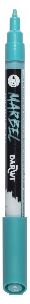 Darwi Marbel Markierungsstift 2 mm Turquoise N°260 1 stk