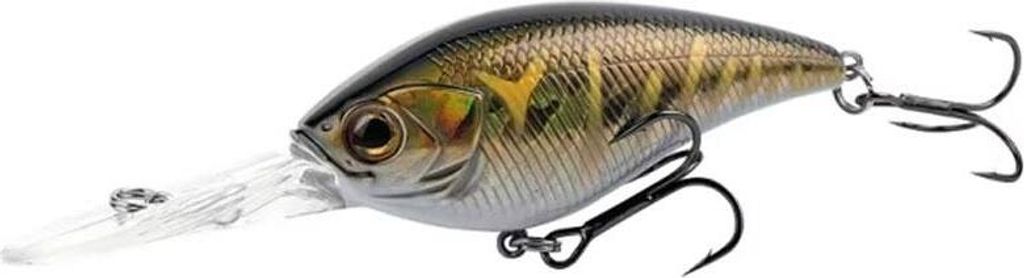 SHIMANO YASEI Cover Crank, Crankbait, Brown Gold Tiger, Schwimmend, LUYASCCFMR07BGT
