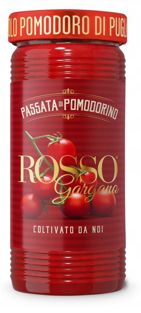 Purée de tomates cerises 290 g - Rosso Gargano Image du produit 