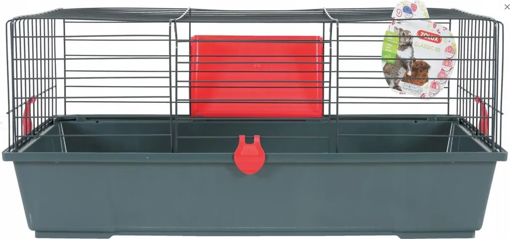 Cage rongeur Zolux Classic 80 Cerise : évitez les odeurs et salissures
