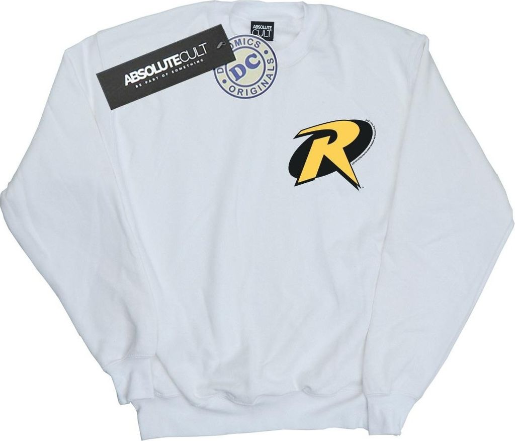 DC Comics - Sweatshirt für Herren BI20192 (5XL) (Weiß)