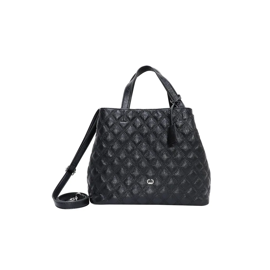 Sac à épaule noir Precious Time GERRY WEBER : l'accessoire quotidien idéal