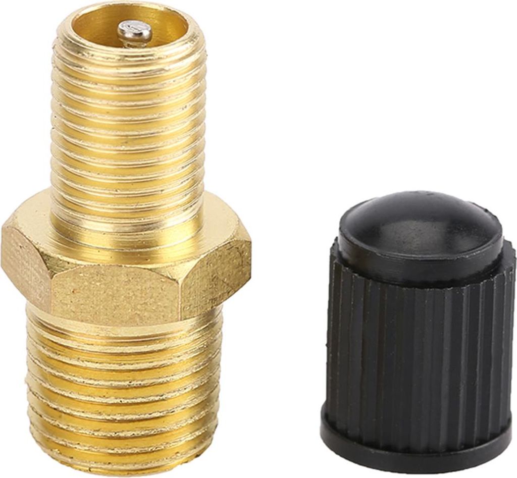 NPT-MPT-Tankventil, Messing+Plastik 200-300 Psig-Füllventil Lange Haltbarkeit für Auto