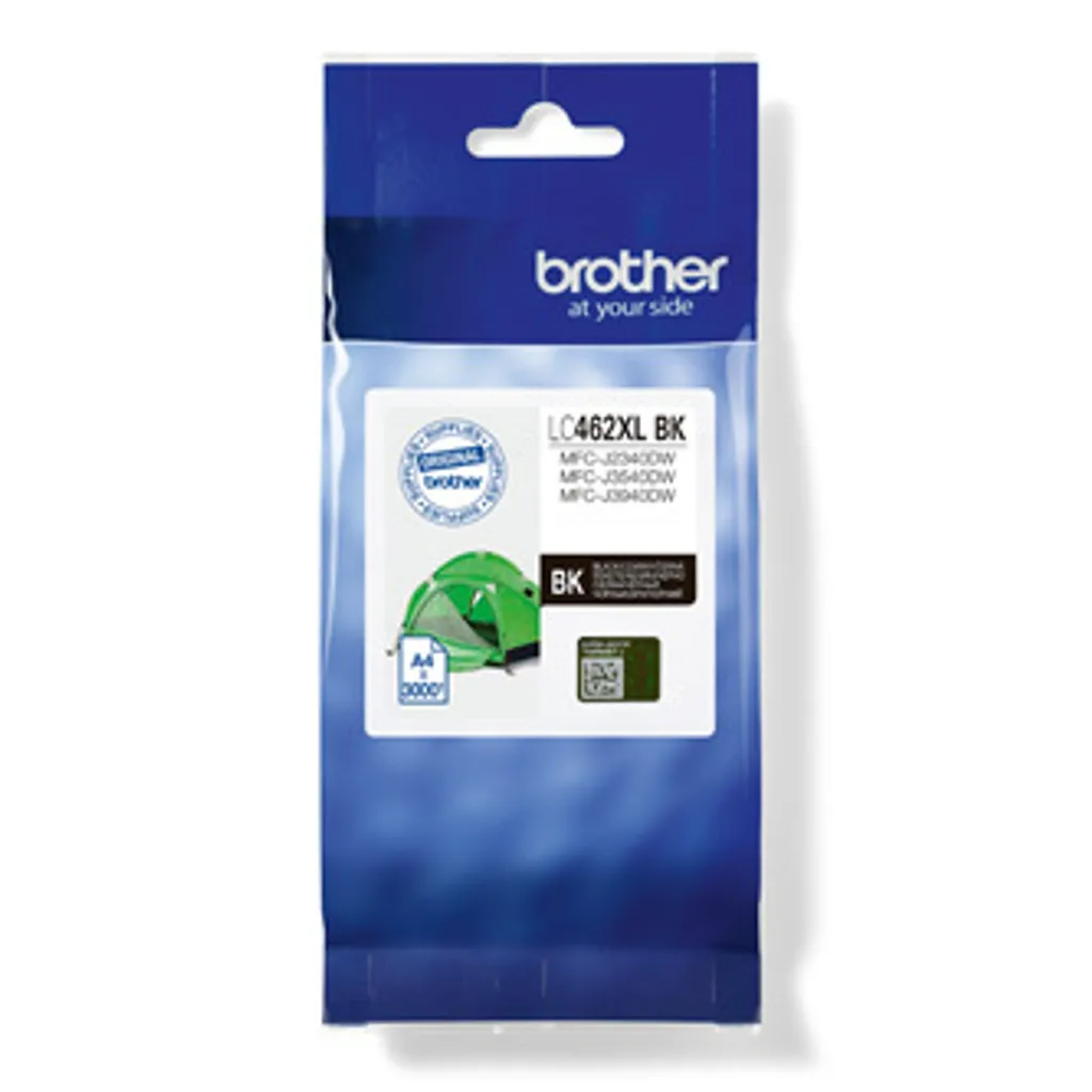 BROTHER INK LC-462XLBK - black - cca 3000stran, pro MFC-J2340 MFC-J3540 MFC-J3940
