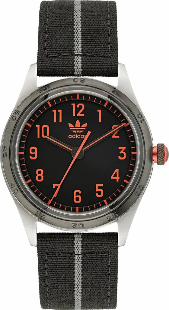 Montre Adidas Mixte AOSY22522 Idéale pour le Quotidien et Look Sport-Chic