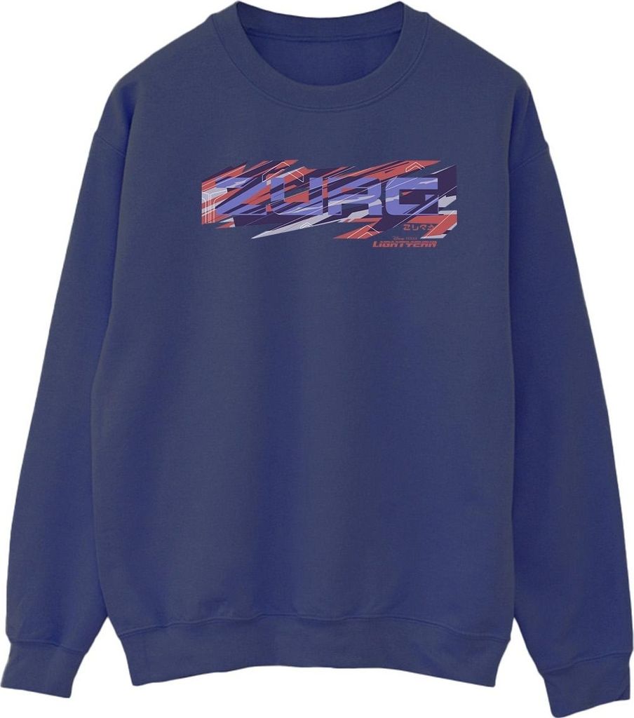 Disney - "Lightyear Zurg Graphic Title" Sweatshirt für Damen BI25124 (M) (Marineblau)