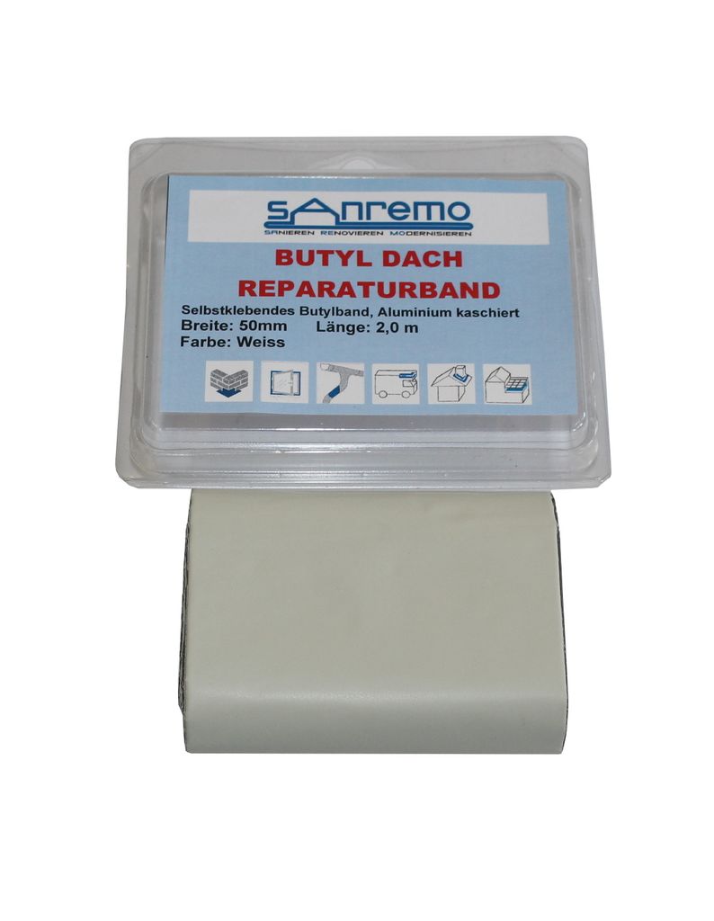 Sanremo DACH Reparaturband Dachrinne selbstklebendes Produktbild 
