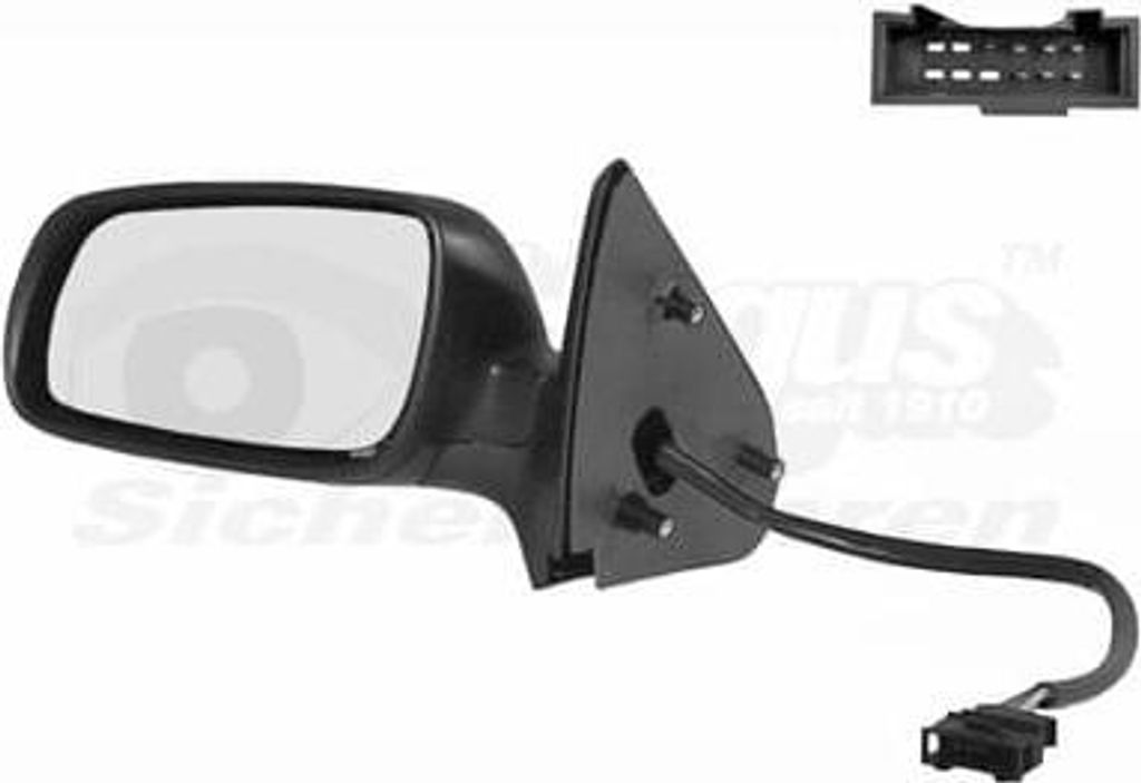 VAN WEZEL 4914807 Außenspiegel Seitenspiegel Links für SEAT Produktbild 