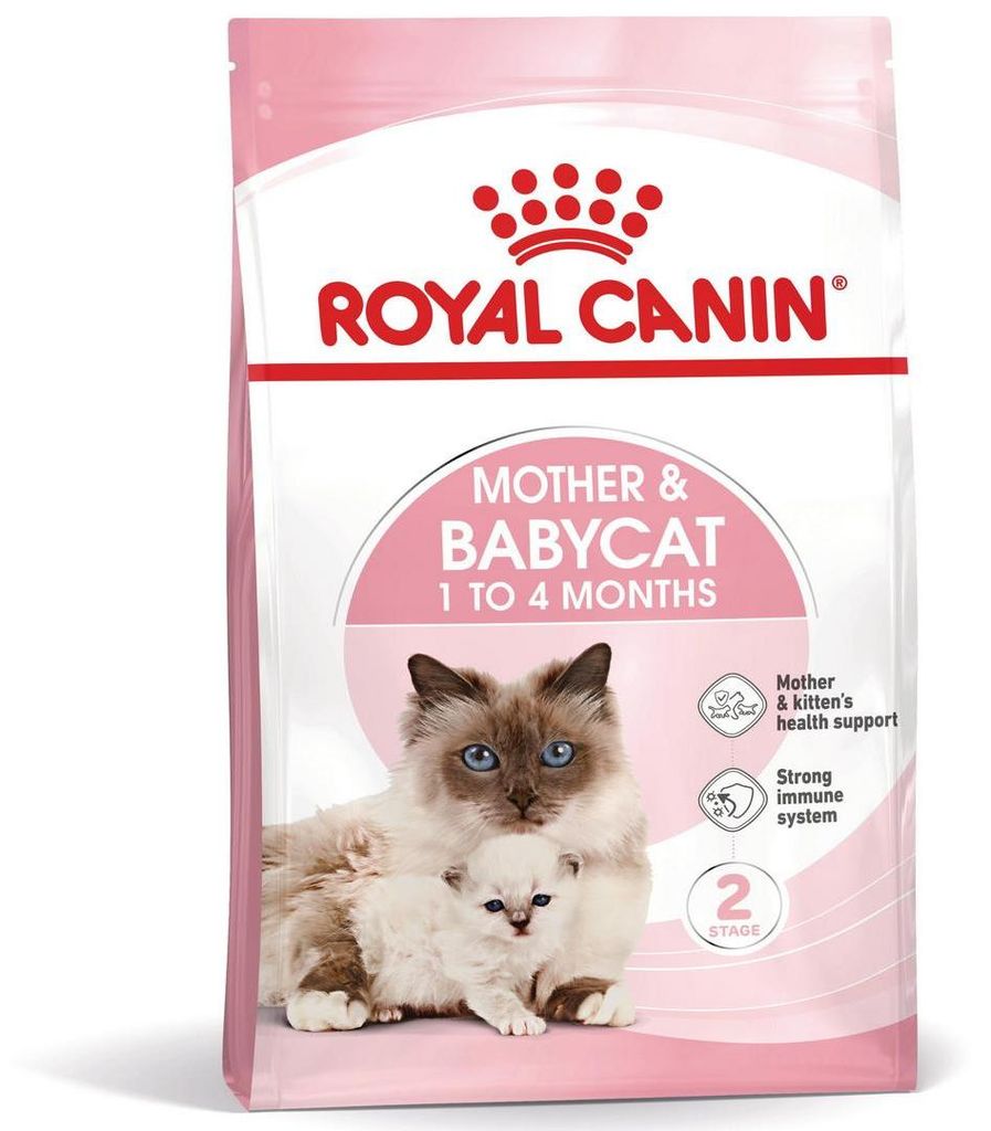 Royal Canin Mother & Babycat, 2 kg, Zawiera Zdjęcie produktu 